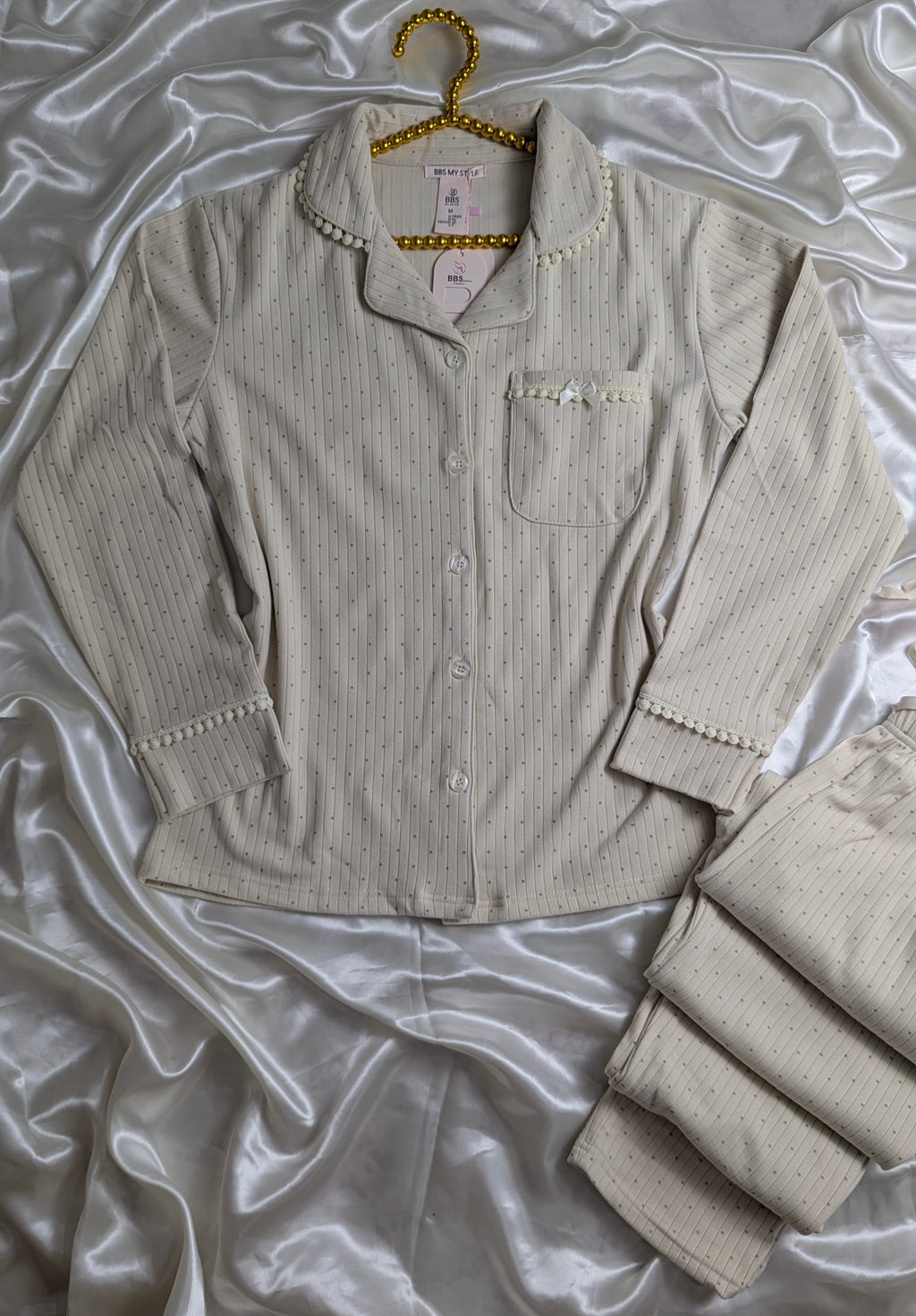 Pijama cream BBS2027