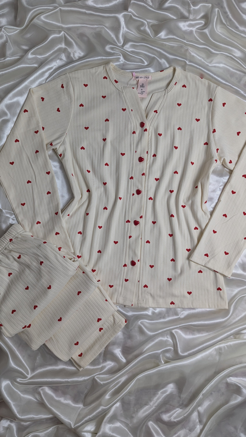 Pijama à cœurs BBS2027❤️