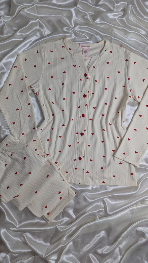 Pijama à cœurs BBS2027❤️